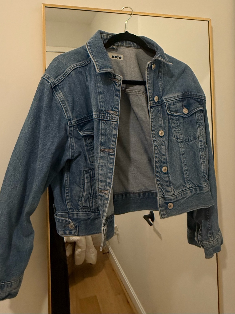 Women's Blue Denim Trucker Denim Jacket